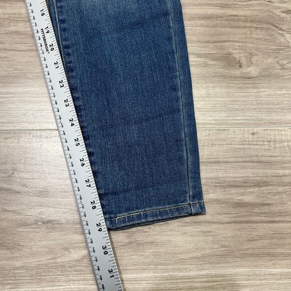 Levi Strauss Signature Women's Mid Rise Skinny Blue Jeans Size 14M - Picture 5 of 11
